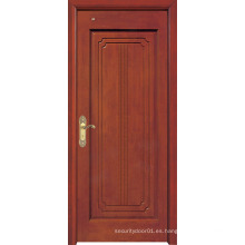 Diseño de madera de la puerta del hotsale único popular